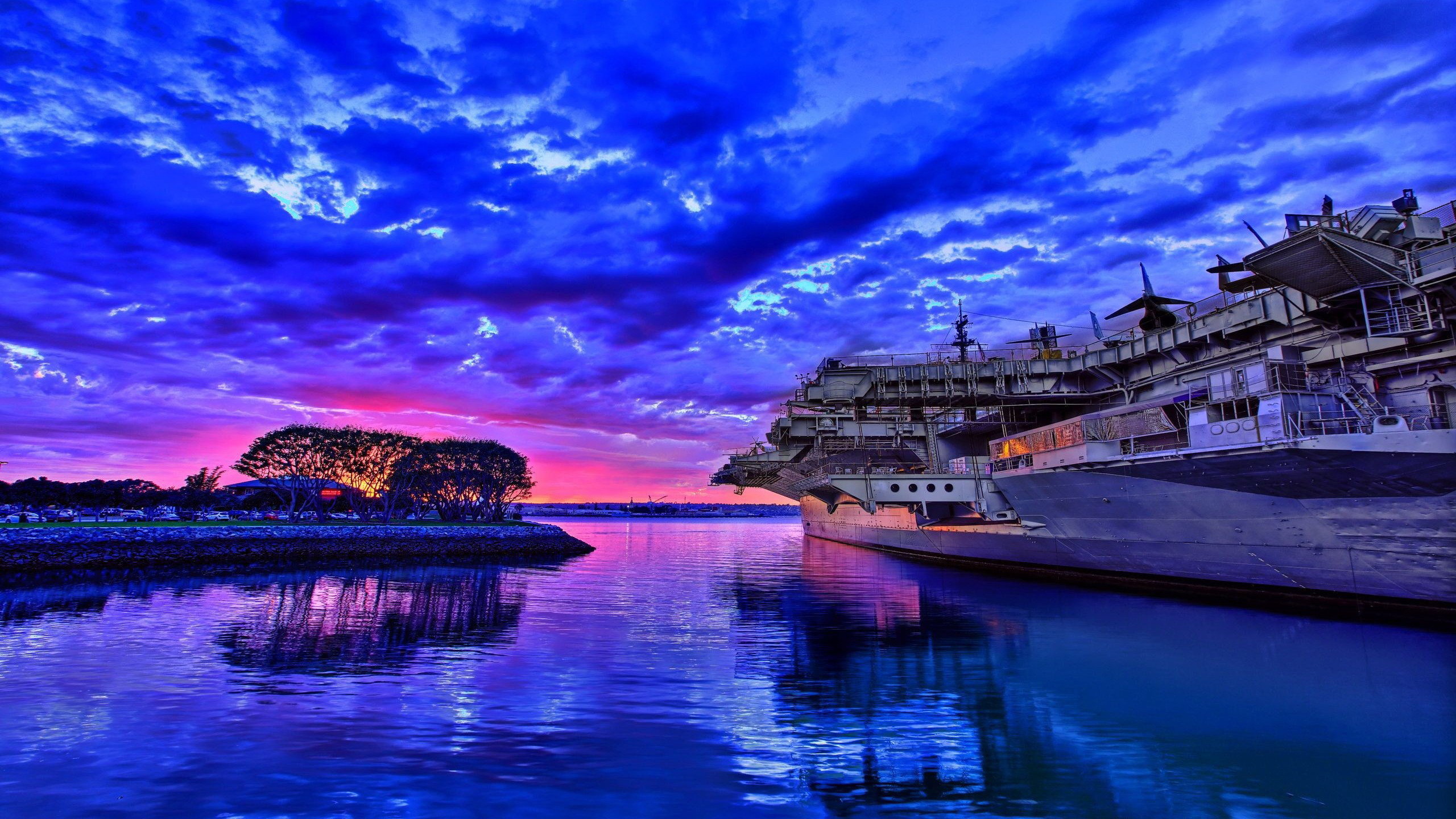 Download hd 2560x1440 Aircraft Carrier PC wallpaper ID:207821 for free