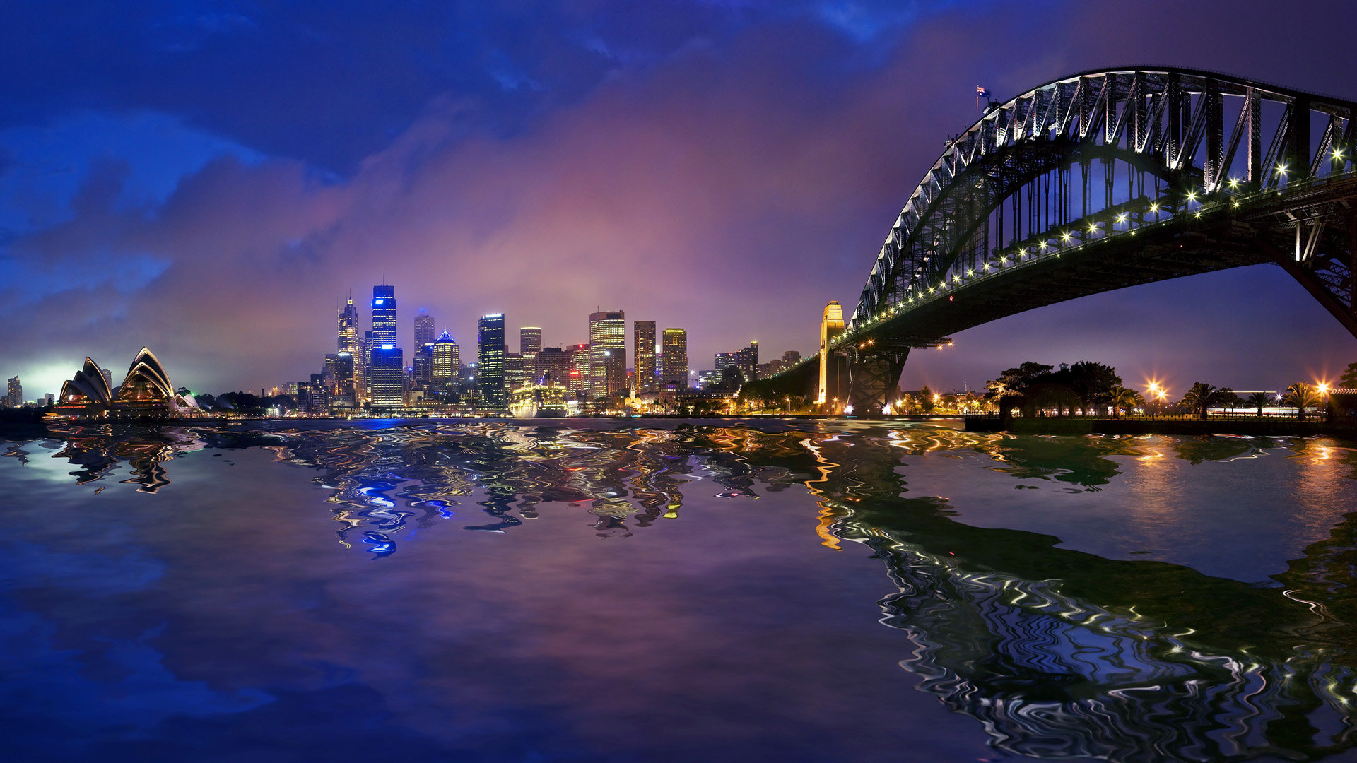 Free Sydney Harbour Bridge high quality wallpaper ID:484879 for hd 1920x1080 computer