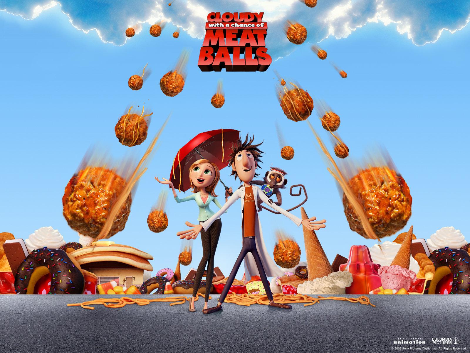 Awesome Cloudy With A Chance Of Meatballs free background ID:168915 for hd 1600x1200 computer