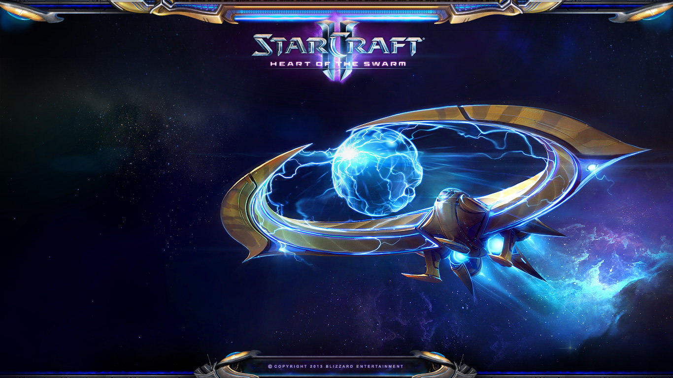 Awesome StarCraft 2: Heart Of The Swarm free wallpaper ID:127353 for 1366x768 laptop desktop
