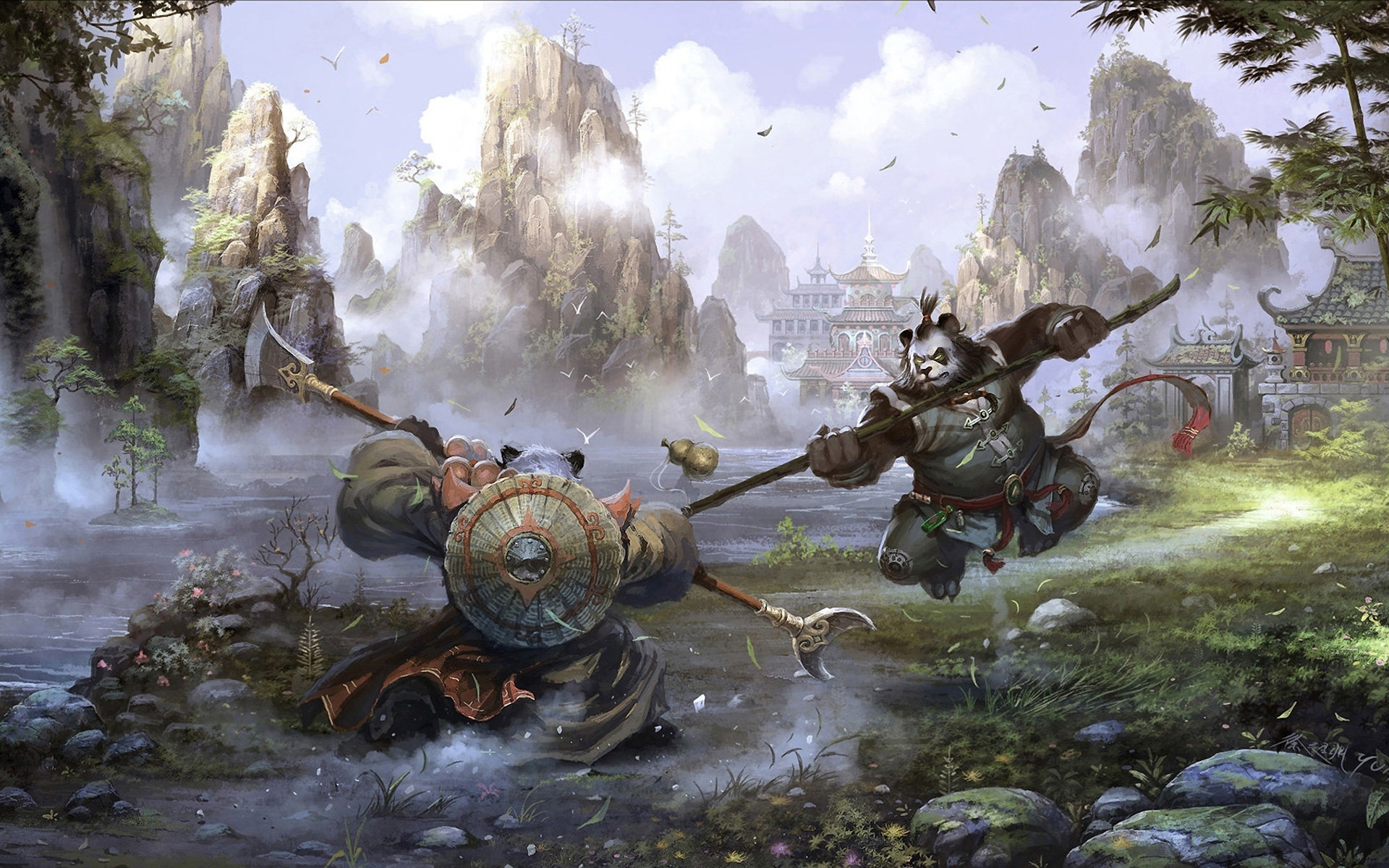 Best World Of Warcraft: Mists Of Pandaria background ID:105650 for High Resolution hd 1920x1200 desktop