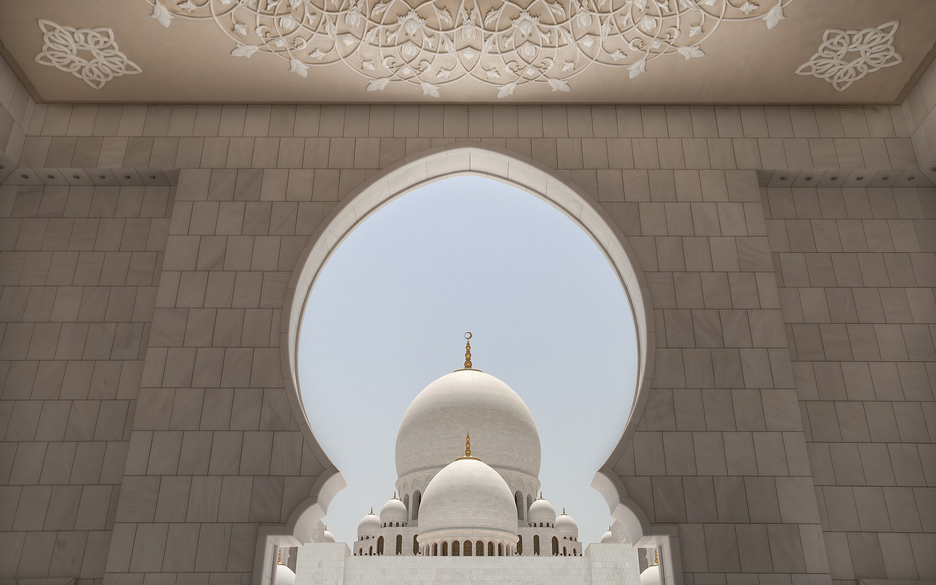 Free Sheikh Zayed Grand Mosque high quality background ID:277863 for hd 1920x1200 PC