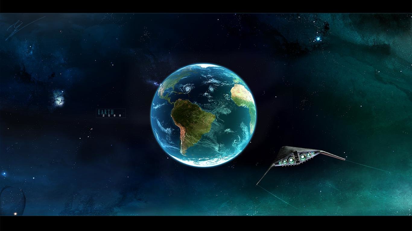Download hd 1366x768 Earth PC background ID:189854 for free
