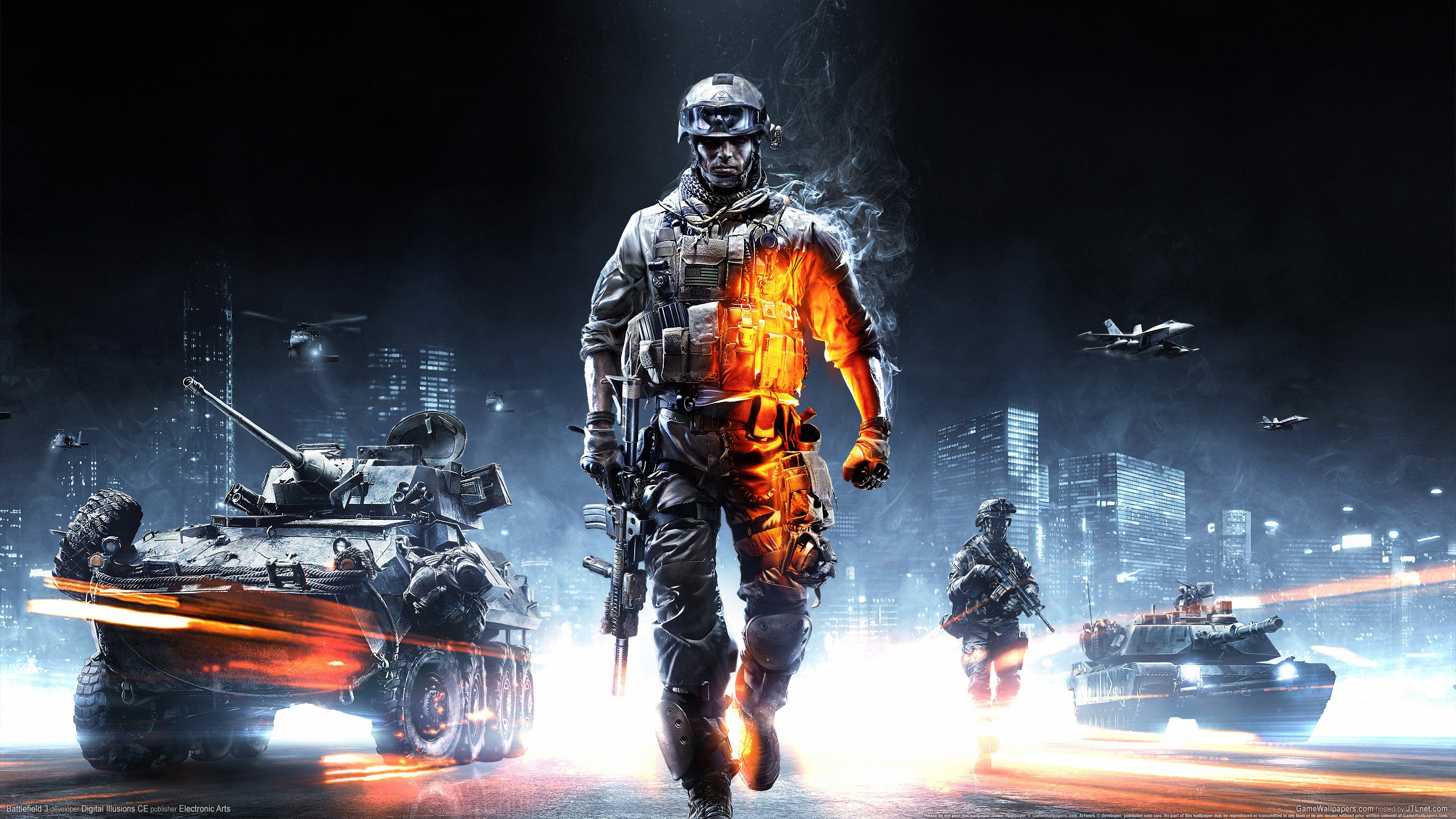Free download Battlefield 3 background ID:498475 hd 2560x1440 for PC