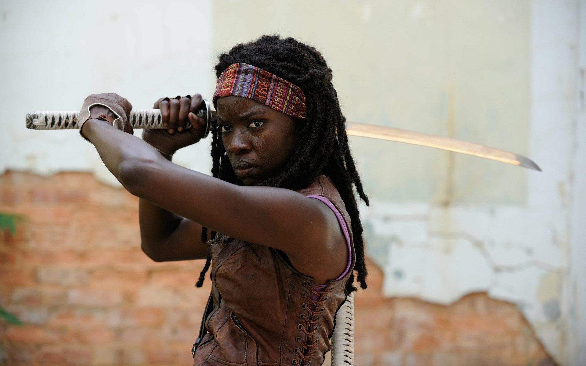 Download hd 1920x1200 Michonne (The Walking Dead) computer wallpaper ID:190265 for free