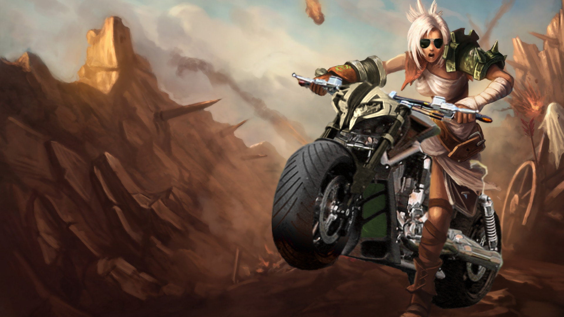 Awesome Riven (League Of Legends) free background ID:172815 for full hd PC
