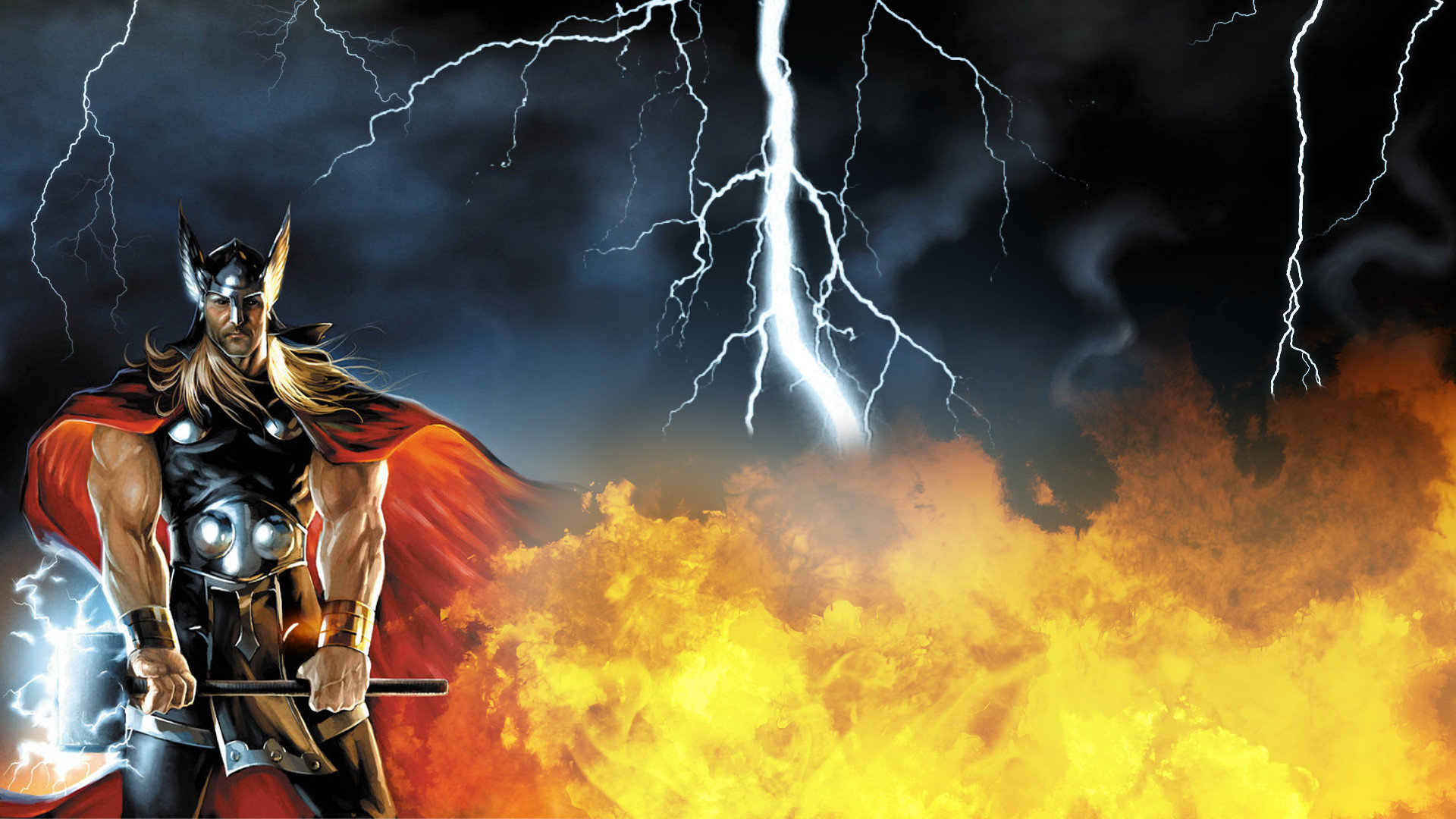 Awesome Thor comics free wallpaper ID:158516 for 1080p PC