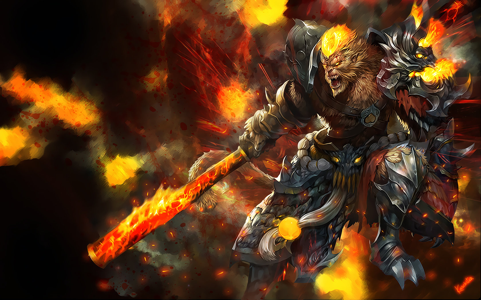 Free Wukong (League Of Legends) high quality wallpaper ID:171367 for hd 1680x1050 PC