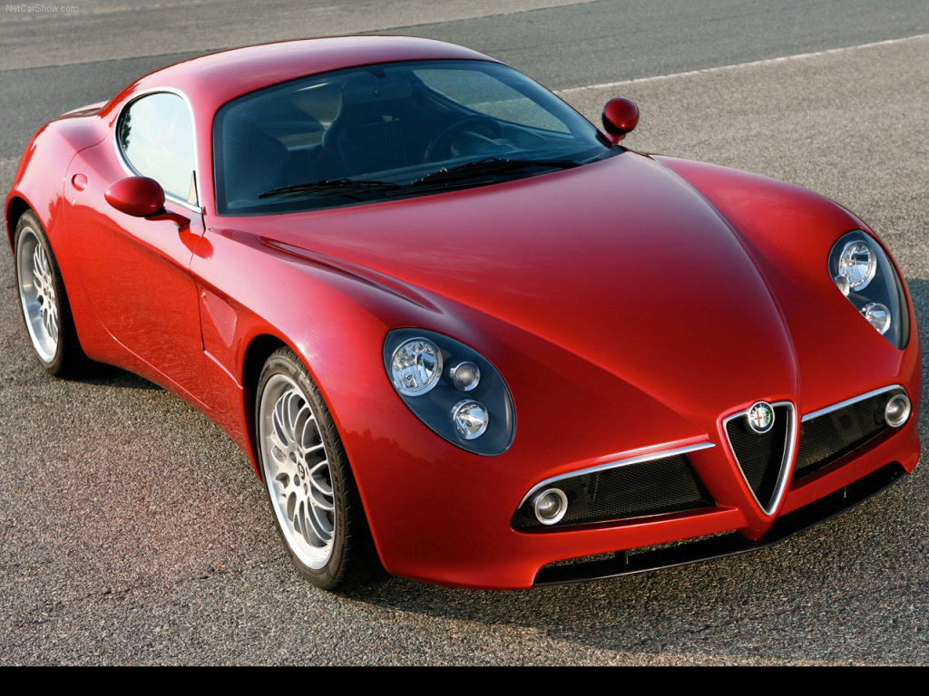 Awesome Alfa Romeo 8C Competizione free background ID:40495 for hd 1024x768 desktop