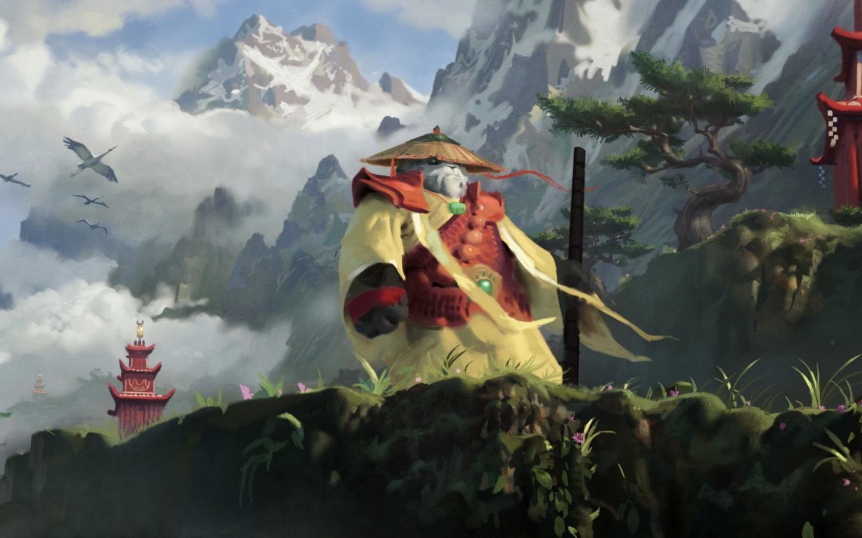 Best World Of Warcraft: Mists Of Pandaria background ID:105658 for High Resolution hd 1680x1050 computer