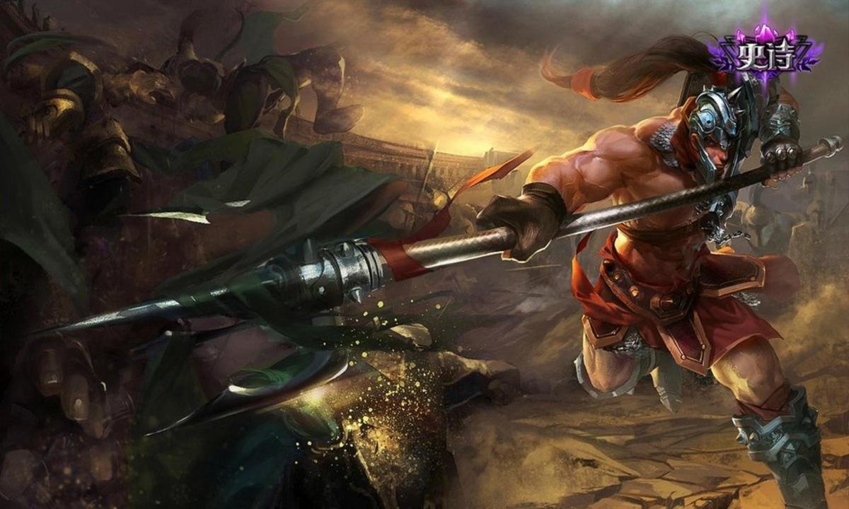 Download hd 1200x720 Xin Zhao (League Of Legends) computer background ID:171282 for free