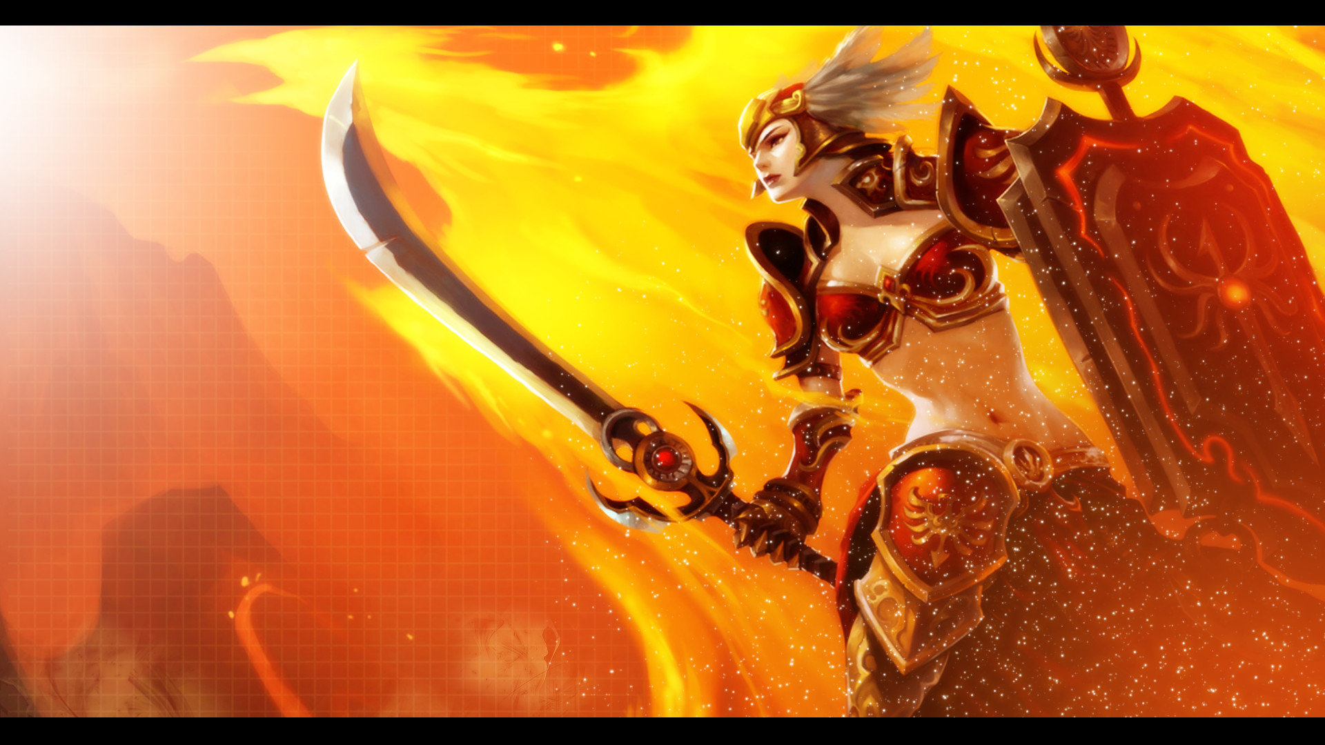 Free Leona (League Of Legends) high quality background ID:173768 for full hd PC