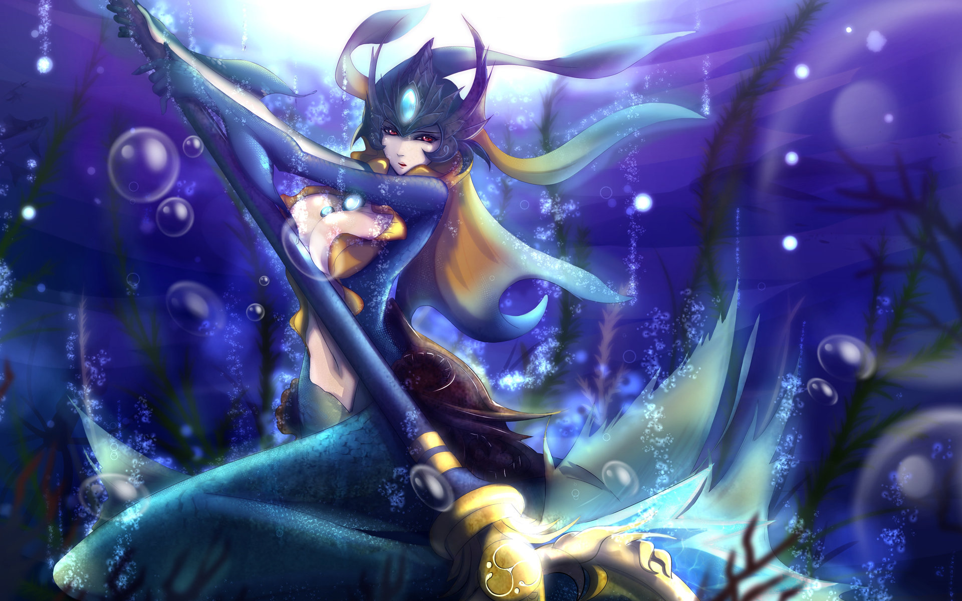 Free Nami (League Of Legends) high quality background ID:173314 for hd 1920x1200 PC