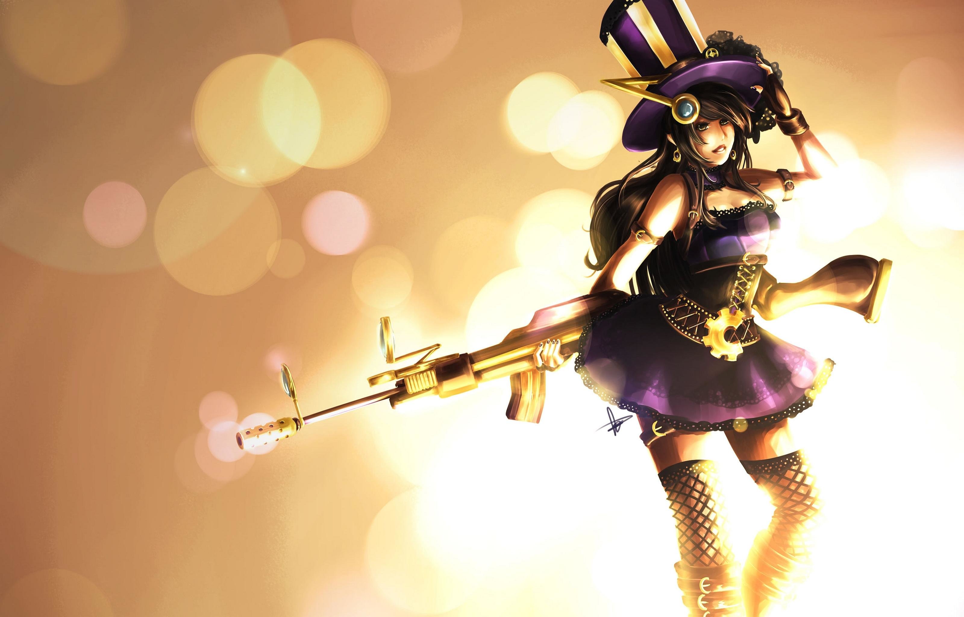 Free Caitlyn (League Of Legends) high quality wallpaper ID:172442 for hd 3200x2048 desktop