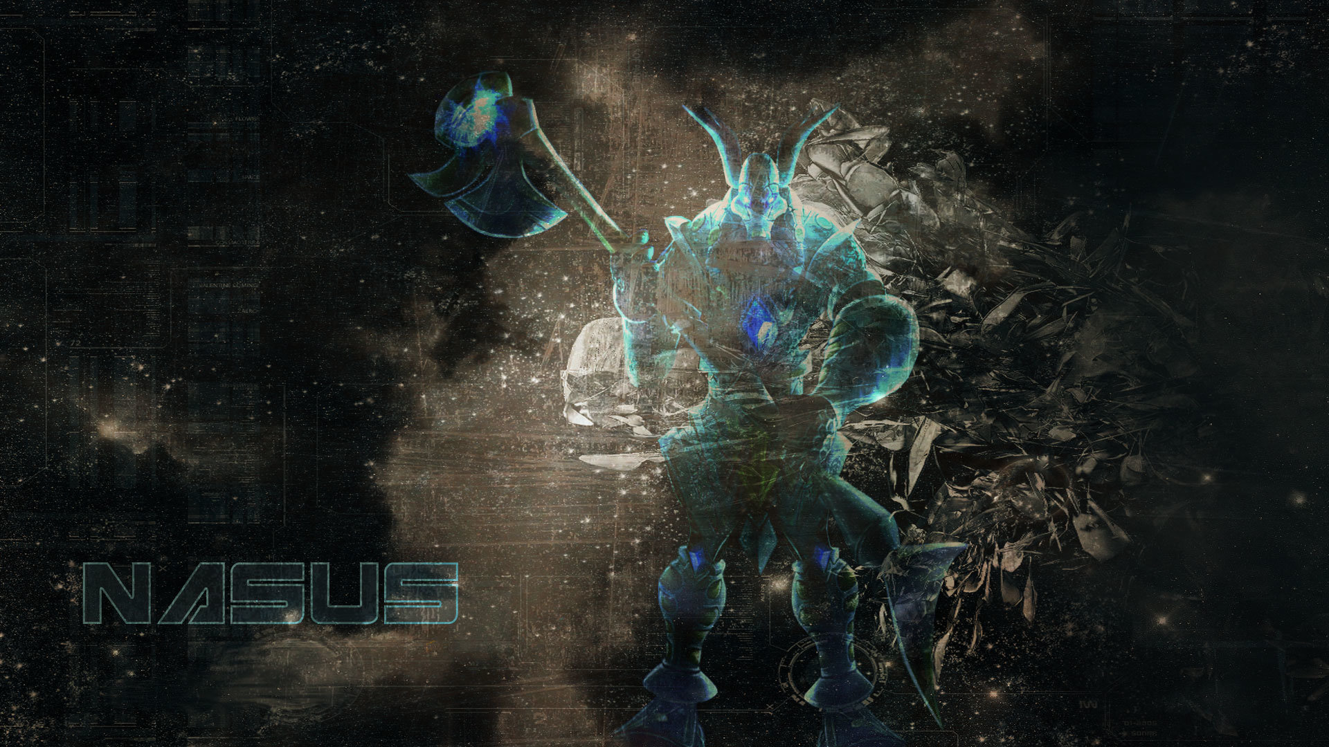 High resolution Nasus (League Of Legends) full hd 1080p background ID:174074 for PC
