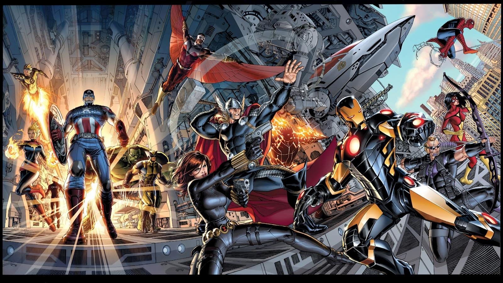 Awesome Avengers comics free wallpaper ID:334409 for hd 1600x900 desktop