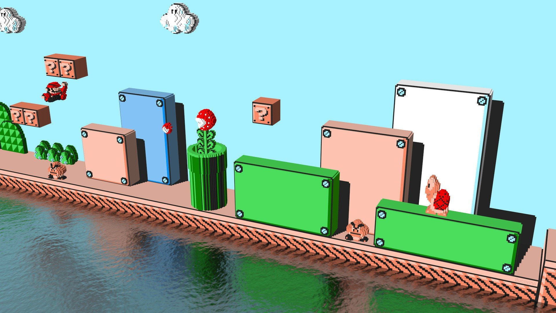 High resolution Super Mario Bros. 3 hd 1920x1080 background ID:399321 for PC