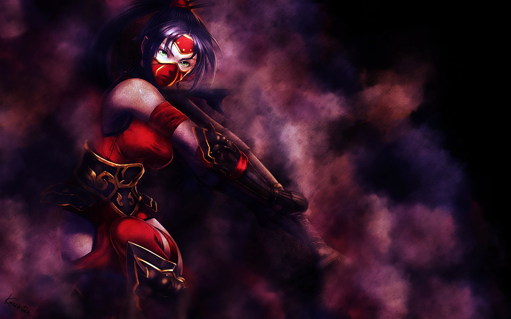 Free Akali (League Of Legends) high quality wallpaper ID:173746 for hd 1680x1050 PC
