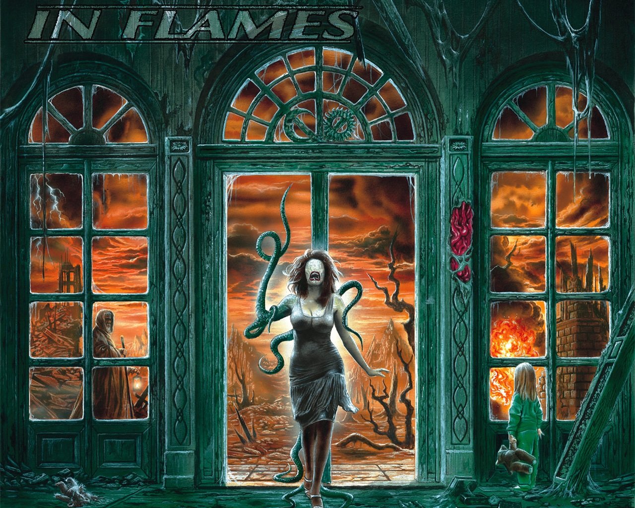 Download hd 1280x1024 In Flames computer background ID:253533 for free