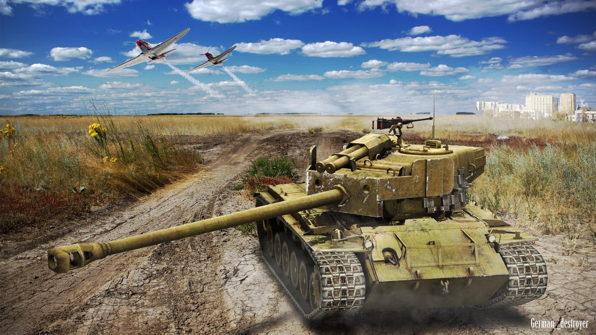 Download full hd 1080p World Of Tanks (WOT) computer wallpaper ID:45059 for free