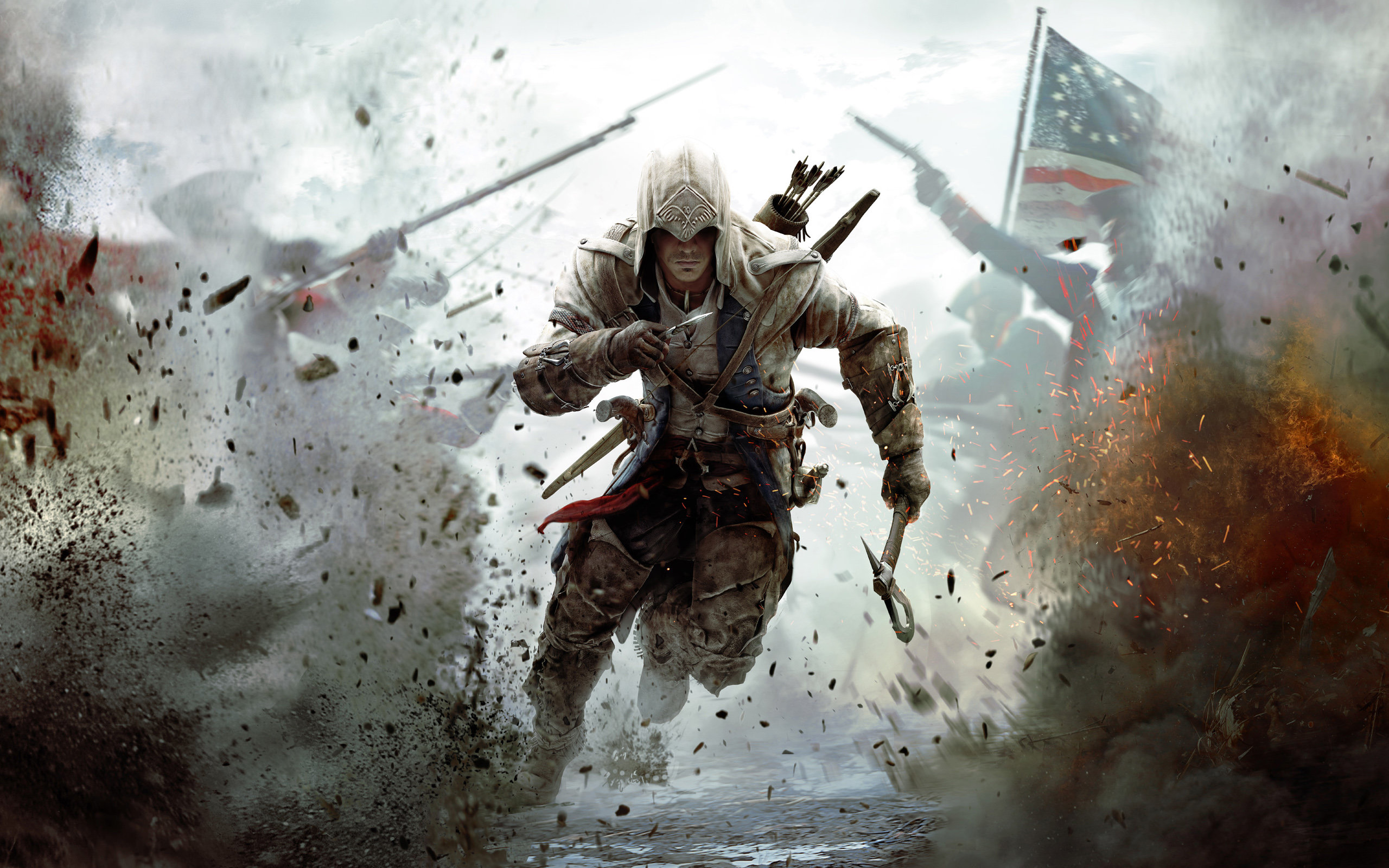 Download hd 2560x1600 Assassin's Creed 3 PC wallpaper ID:447371 for free