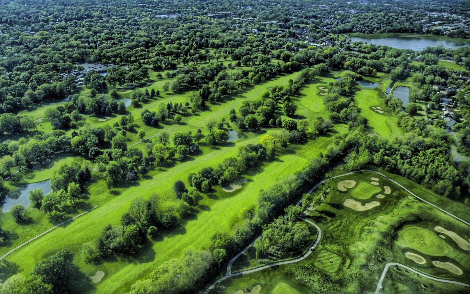 High resolution Golf Course hd 1920x1200 background ID:451034 for PC