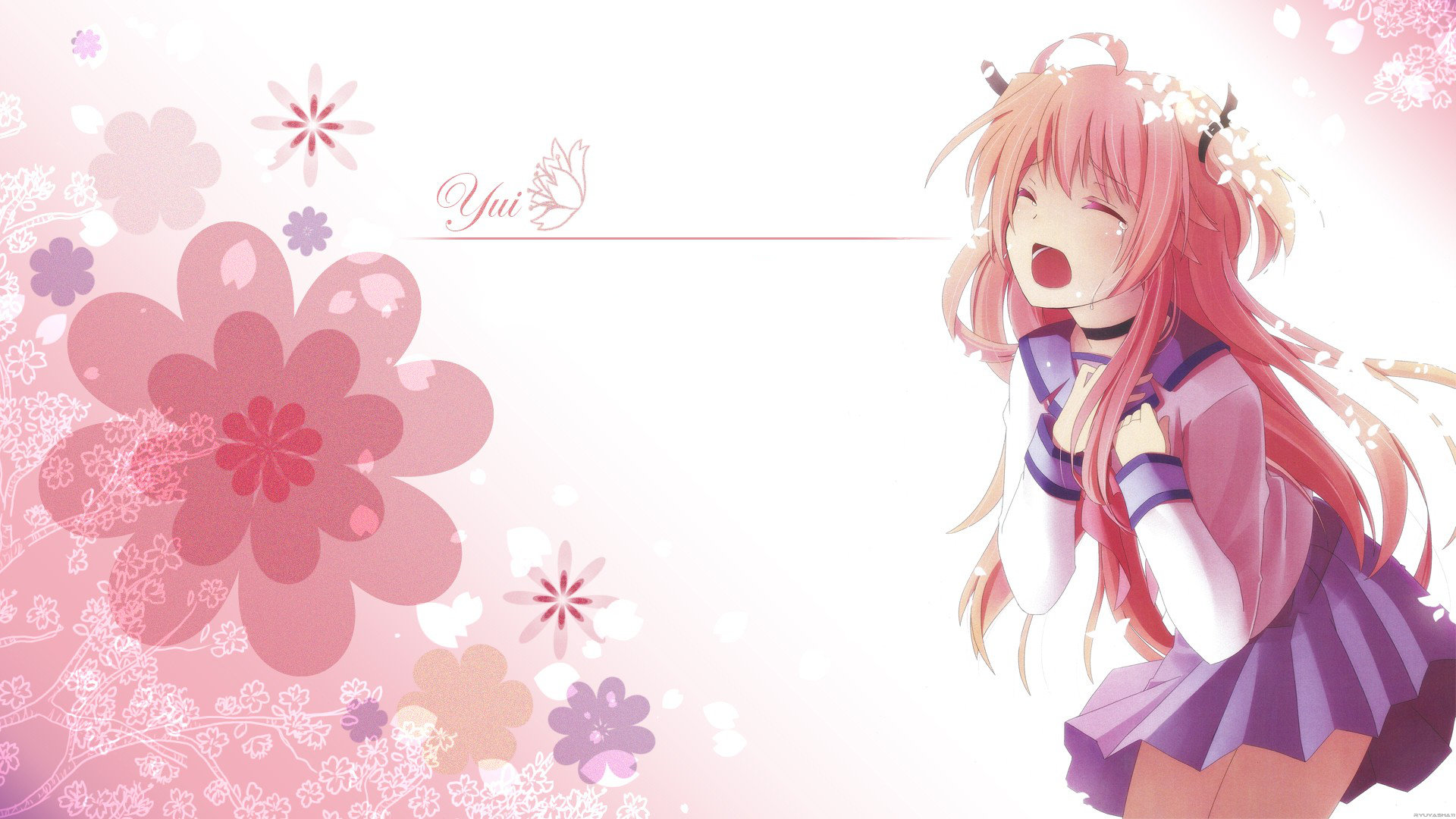Download hd 1080p Yui (Angel Beats!) computer wallpaper ID:235745 for free