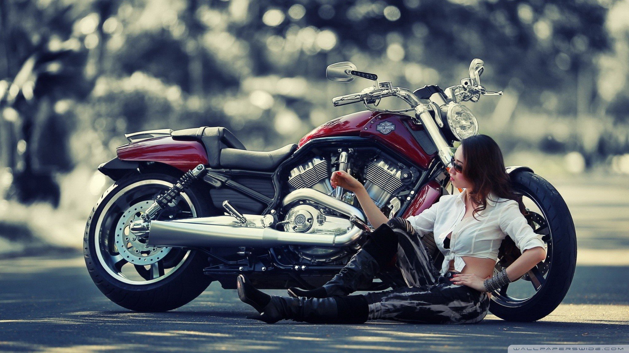 Free download Harley Davidson wallpaper ID:478043 hd 2048x1152 for PC
