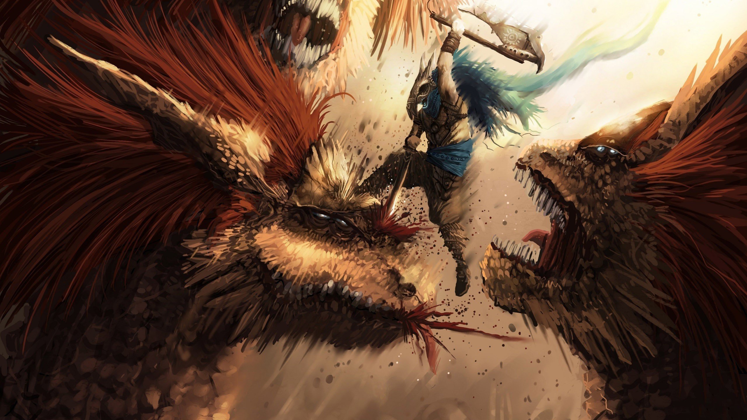 Download hd 2560x1440 Monster Hunter PC background ID:294466 for free