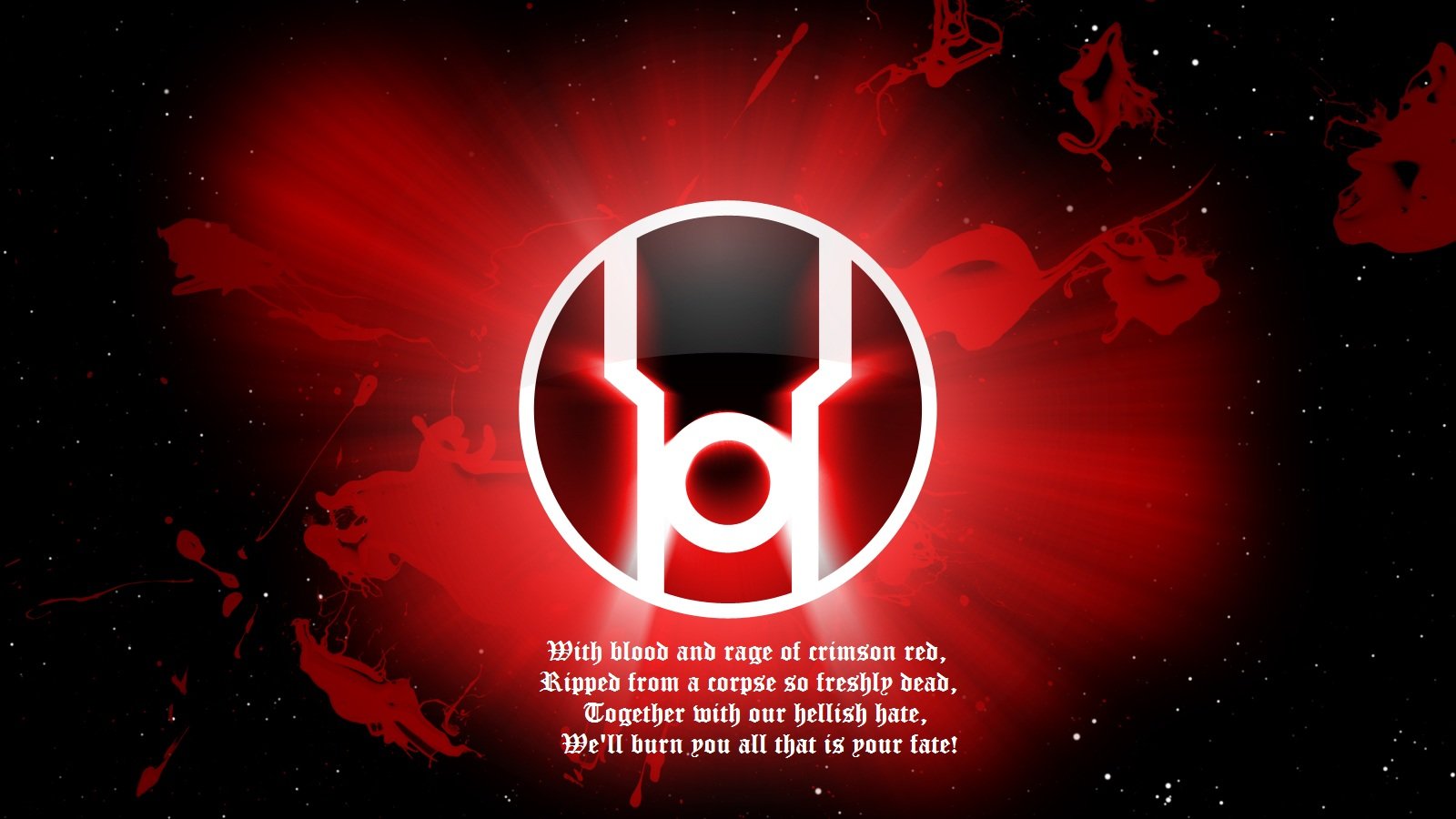 Awesome Red Lantern Corps free background ID:25977 for hd 1600x900 computer
