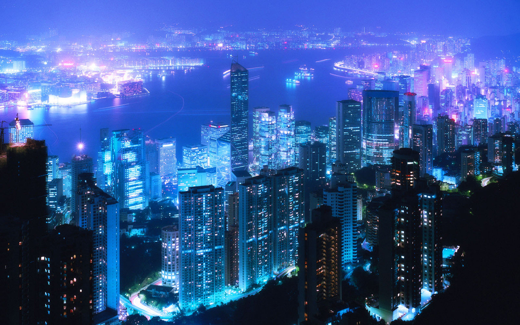 Download hd 1680x1050 Hong Kong PC background ID:486853 for free