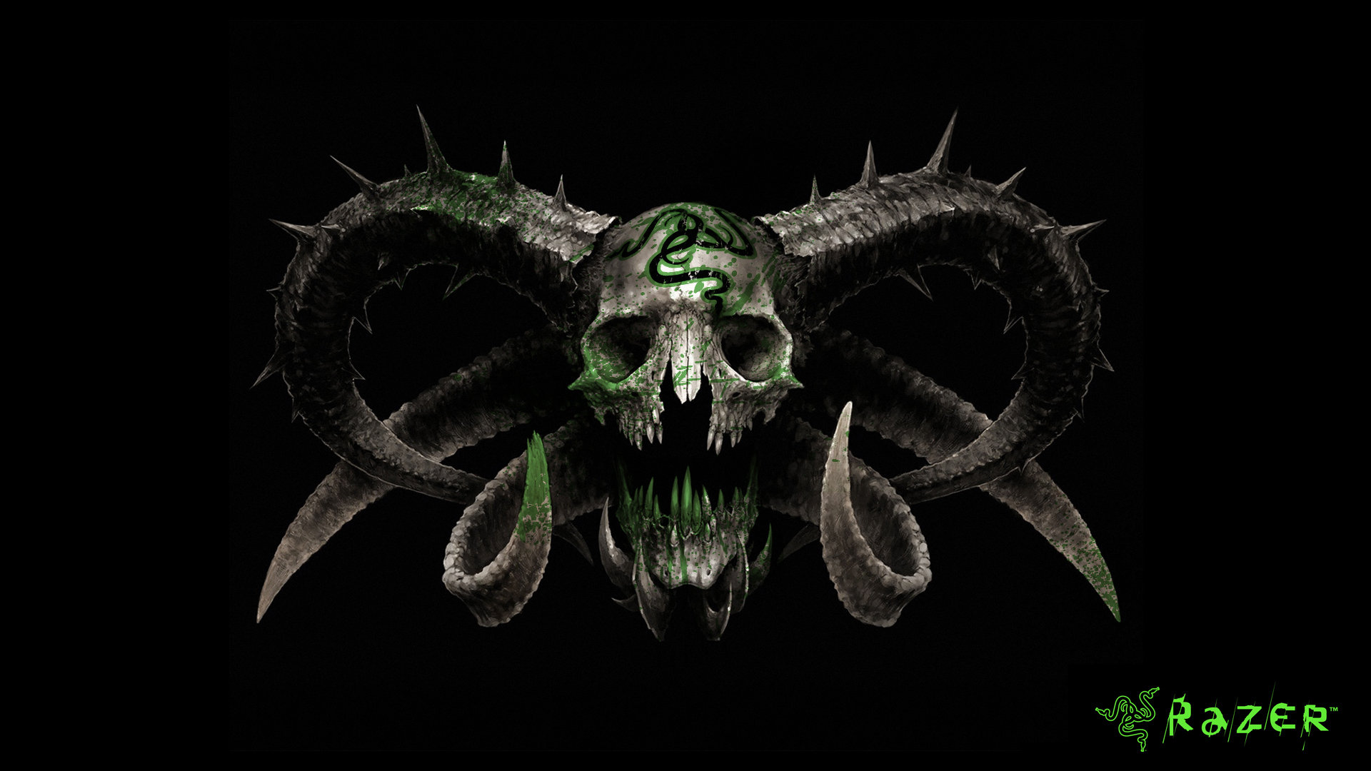Free download Razer background ID:383617 1080p for PC