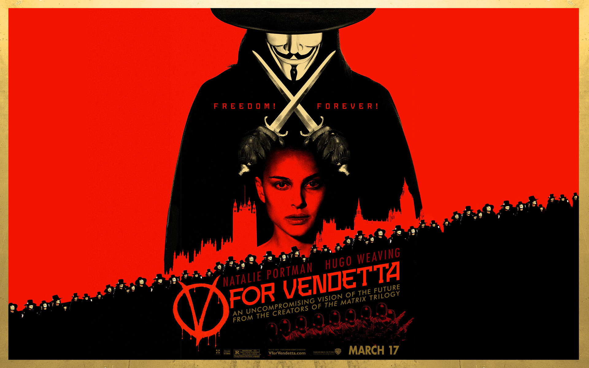 Awesome V For Vendetta free background ID:92149 for hd 1920x1200 desktop