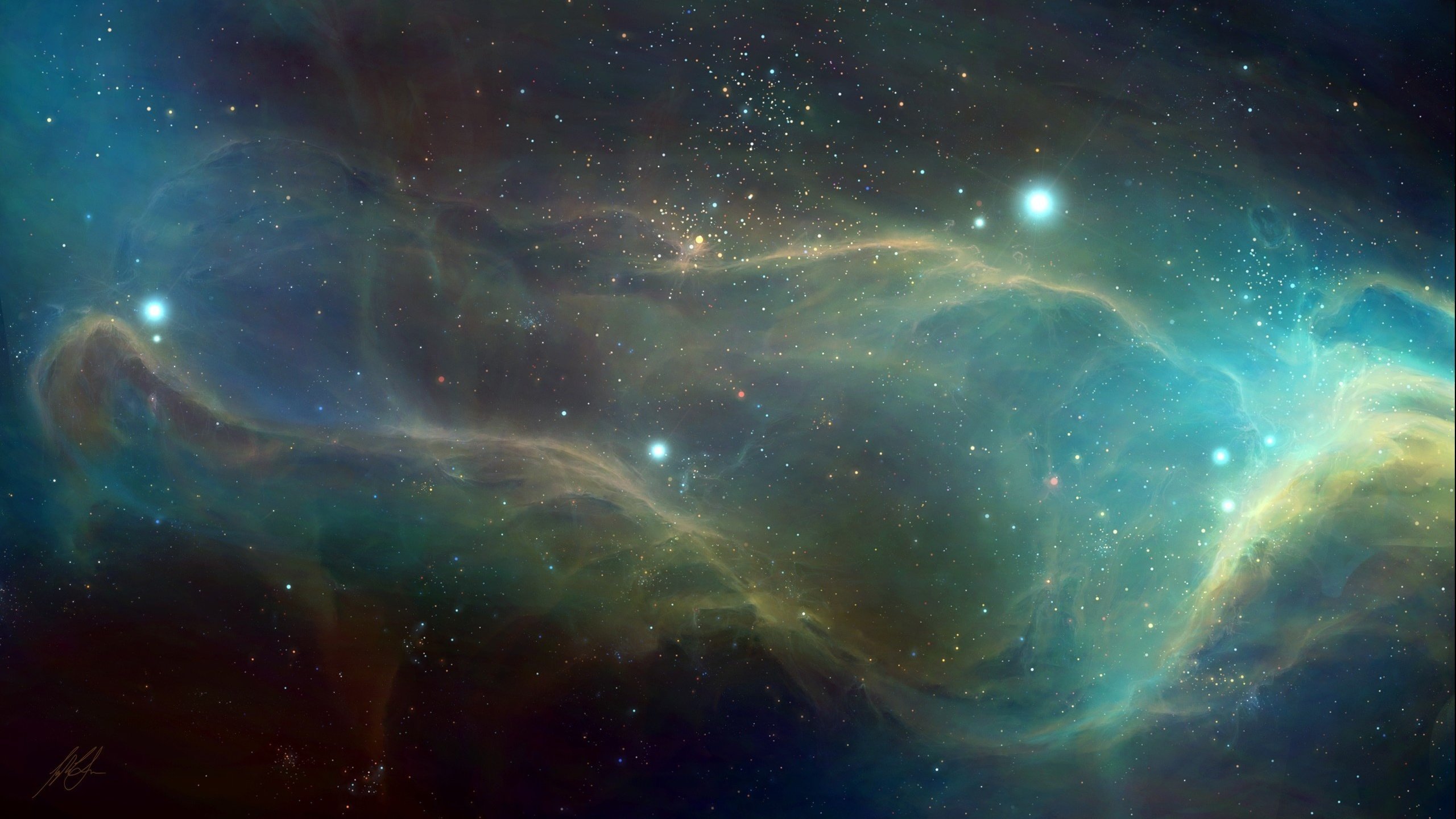 Free download Nebula background ID:91687 hd 2560x1440 for computer