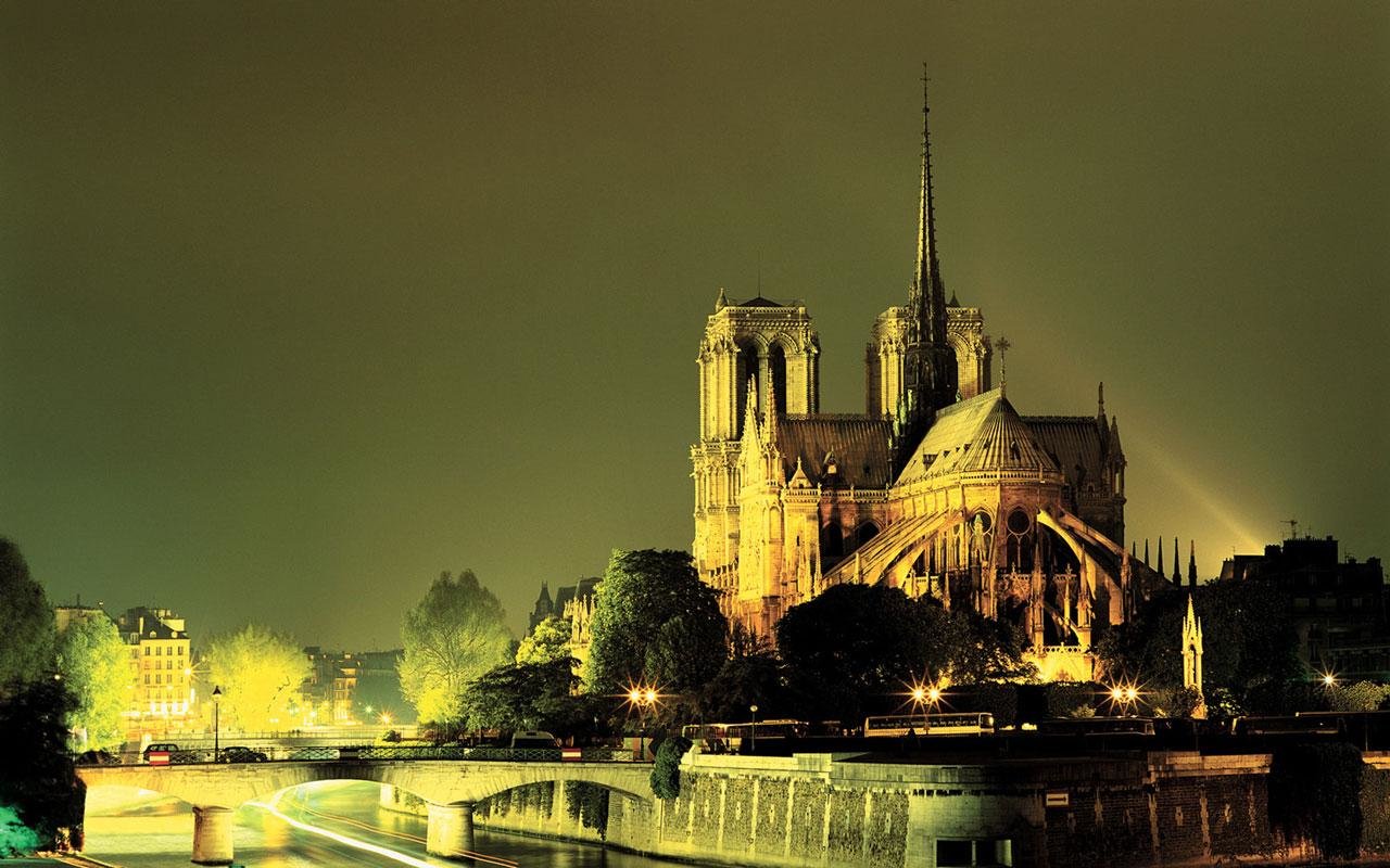 Free Notre Dame De Paris high quality wallpaper ID:483697 for hd 1280x800 desktop