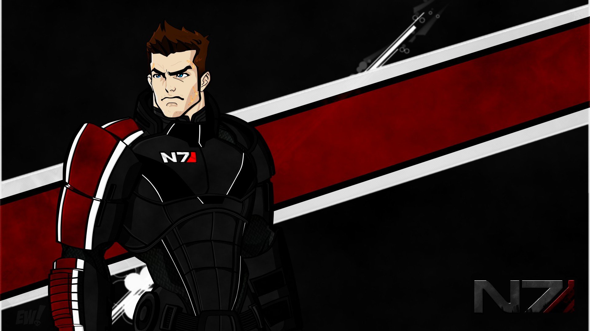 Awesome Commander Shepard free background ID:457882 for full hd 1080p PC