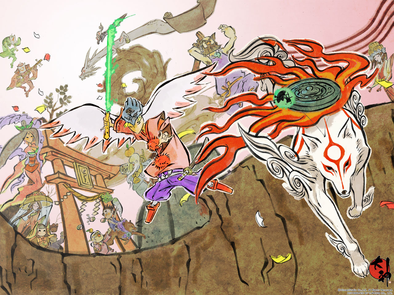High resolution Okami hd 1280x960 background ID:457071 for computer