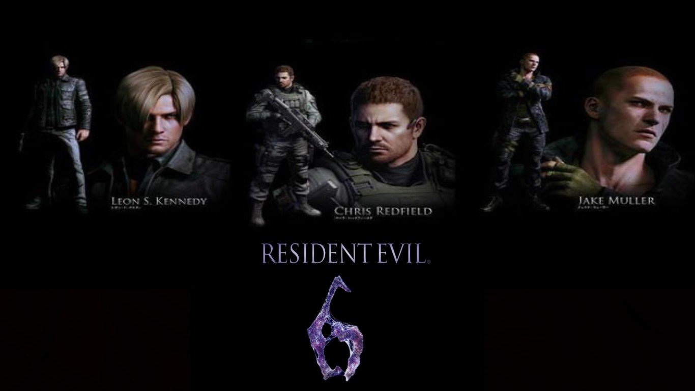 Download hd 1366x768 Resident Evil 6 computer background ID:334083 for free
