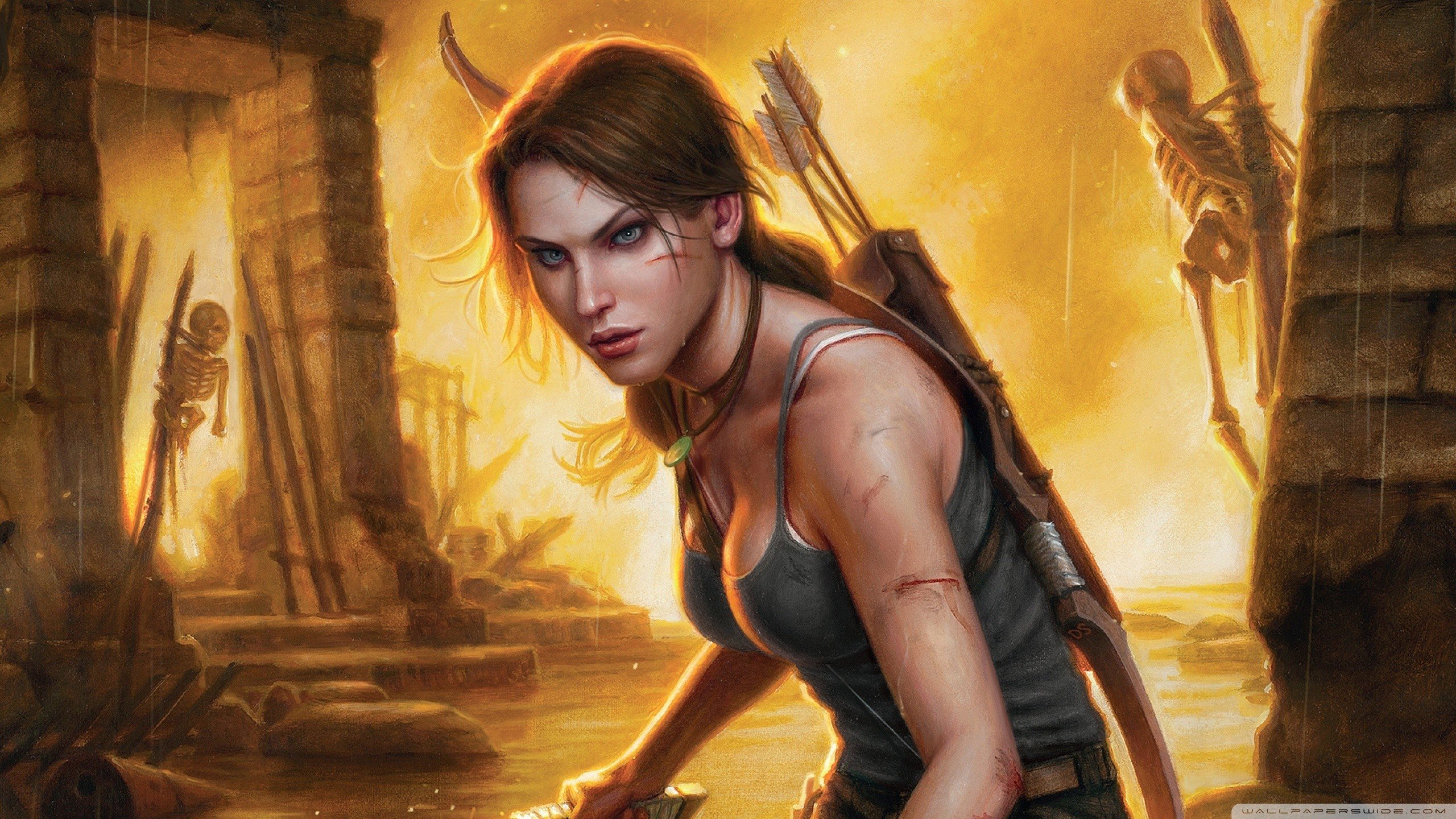 High resolution Tomb Raider (Lara Croft) hd 2560x1440 wallpaper ID:437081 for computer