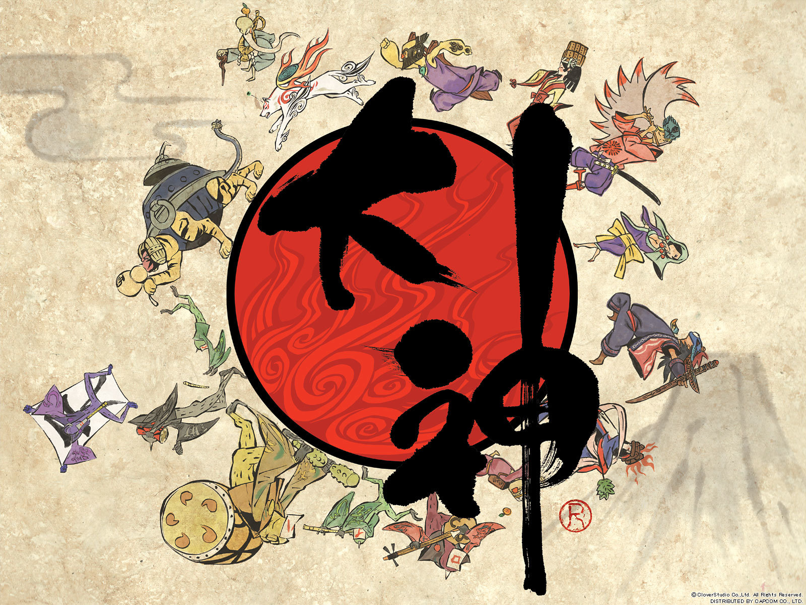 Best Okami background ID:457087 for High Resolution hd 1600x1200 PC