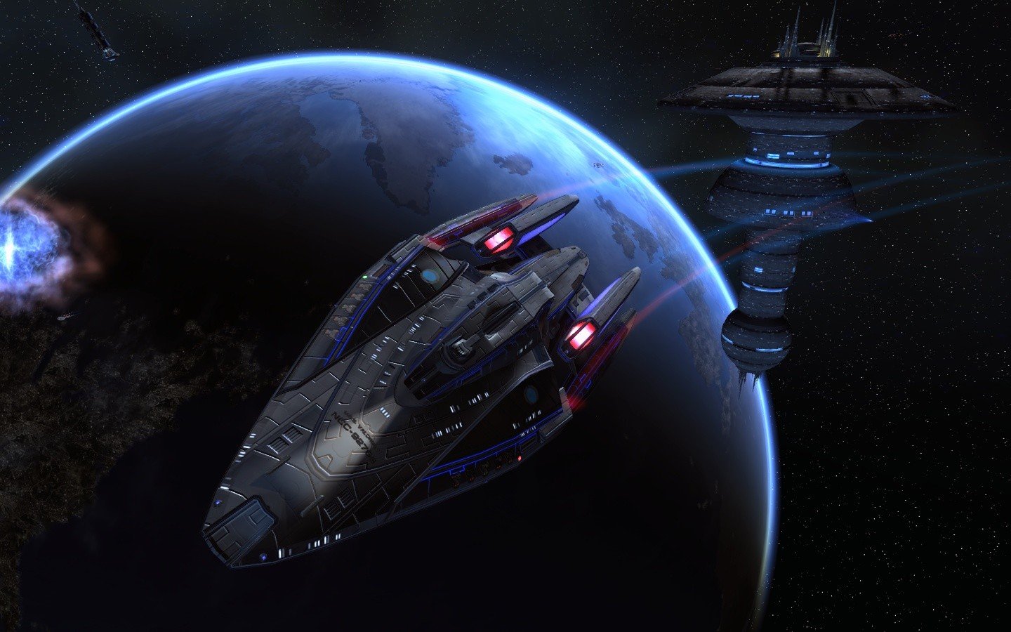 Download hd 1440x900 Star Trek Video Game computer background ID:276310 for free