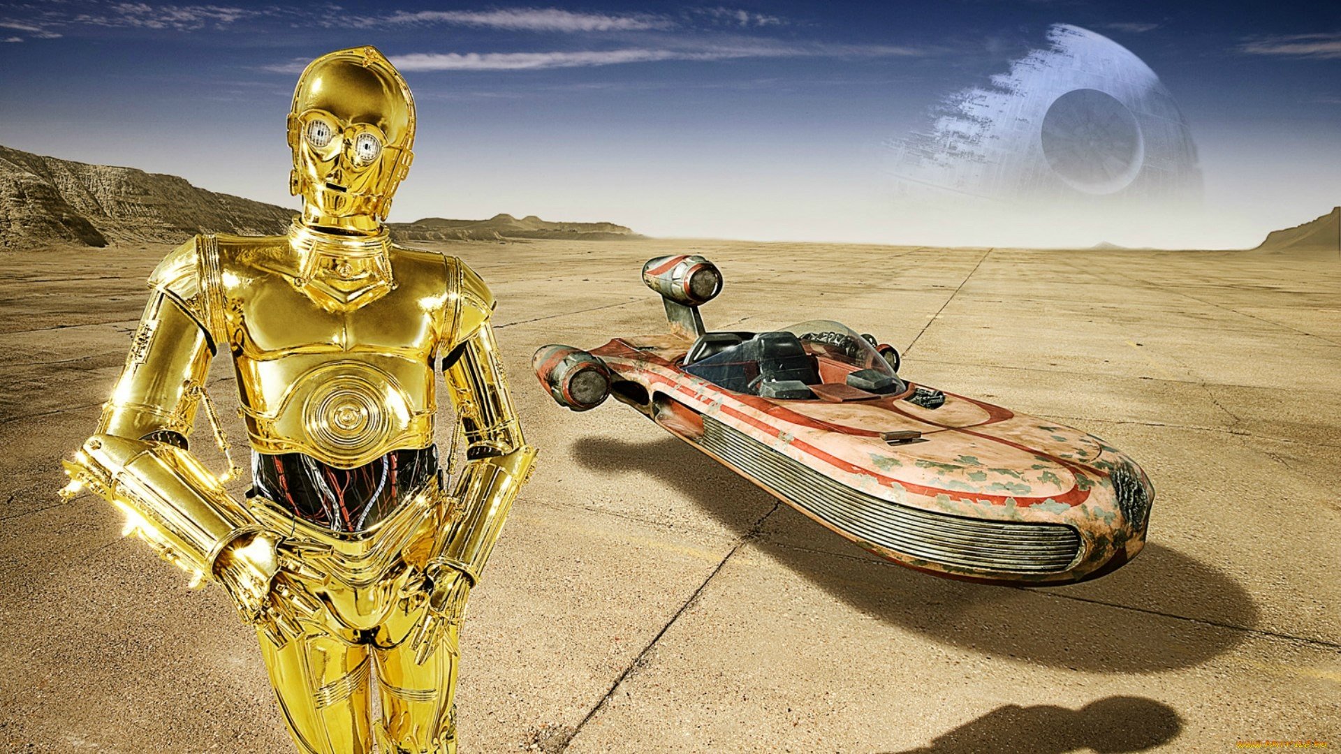 Free download C-3PO background ID:458972 full hd 1920x1080 for PC