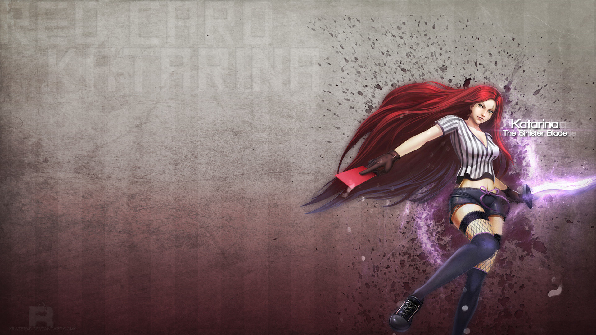 Download 1080p Katarina (League Of Legends) PC wallpaper ID:172752 for free