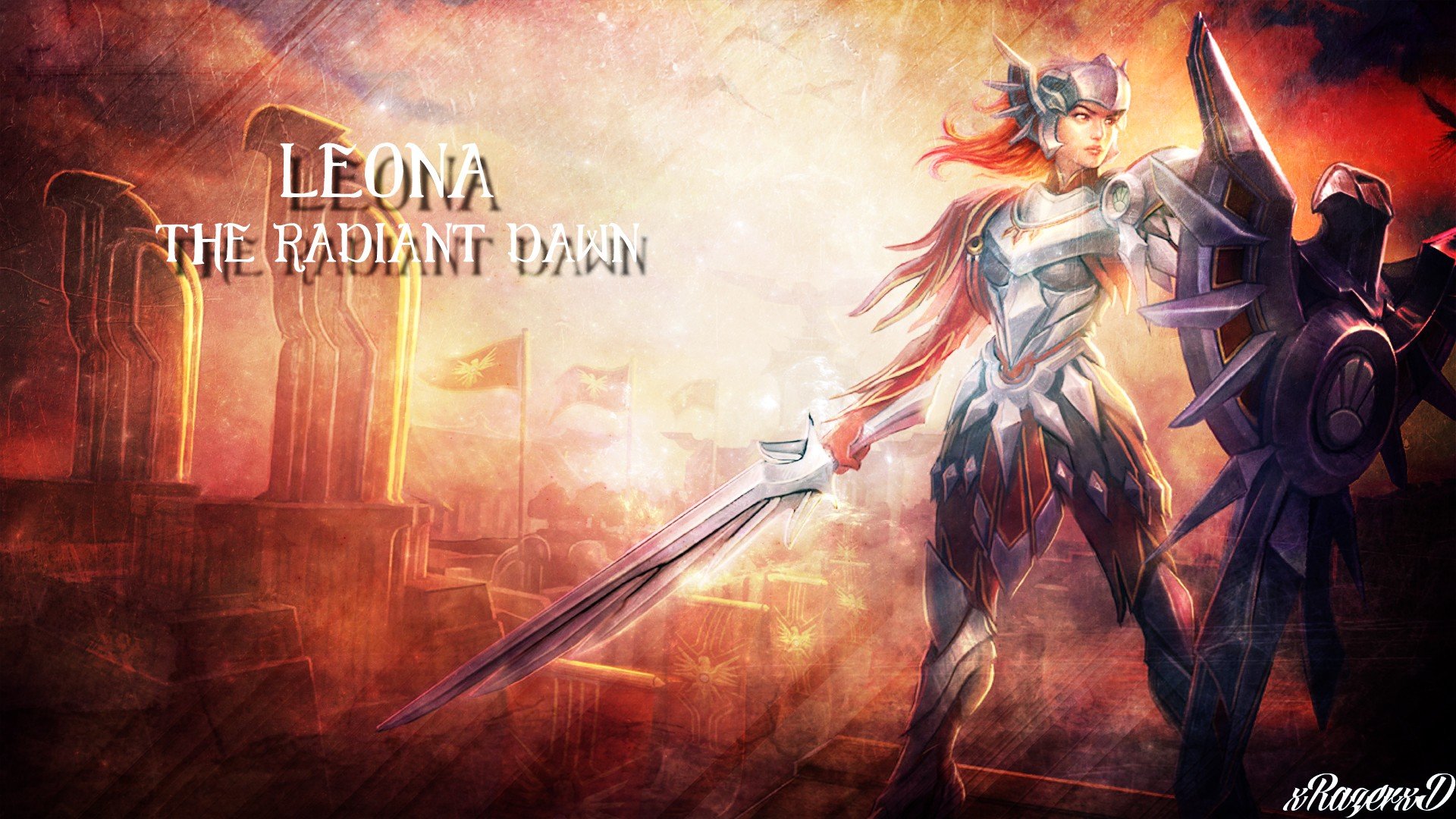 Best Leona (League Of Legends) background ID:173725 for High Resolution 1080p desktop