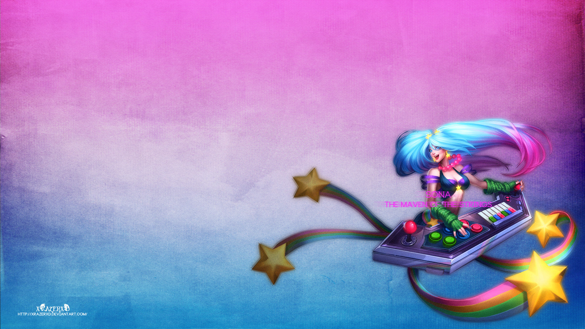 Free download Sona (League Of Legends) background ID:173255 full hd 1920x1080 for desktop