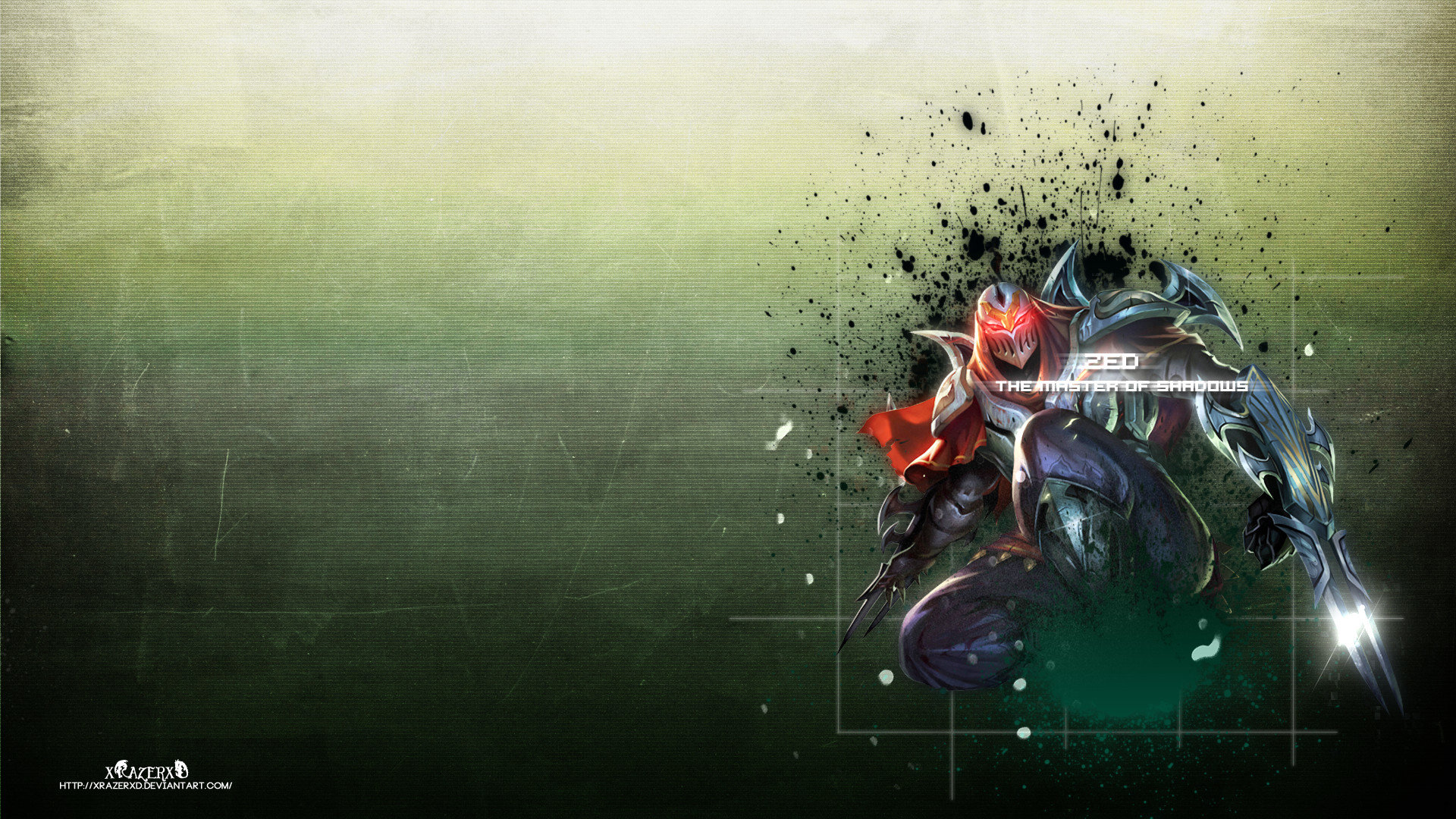 Download full hd 1080p Zed (League Of Legends) computer background ID:171645 for free