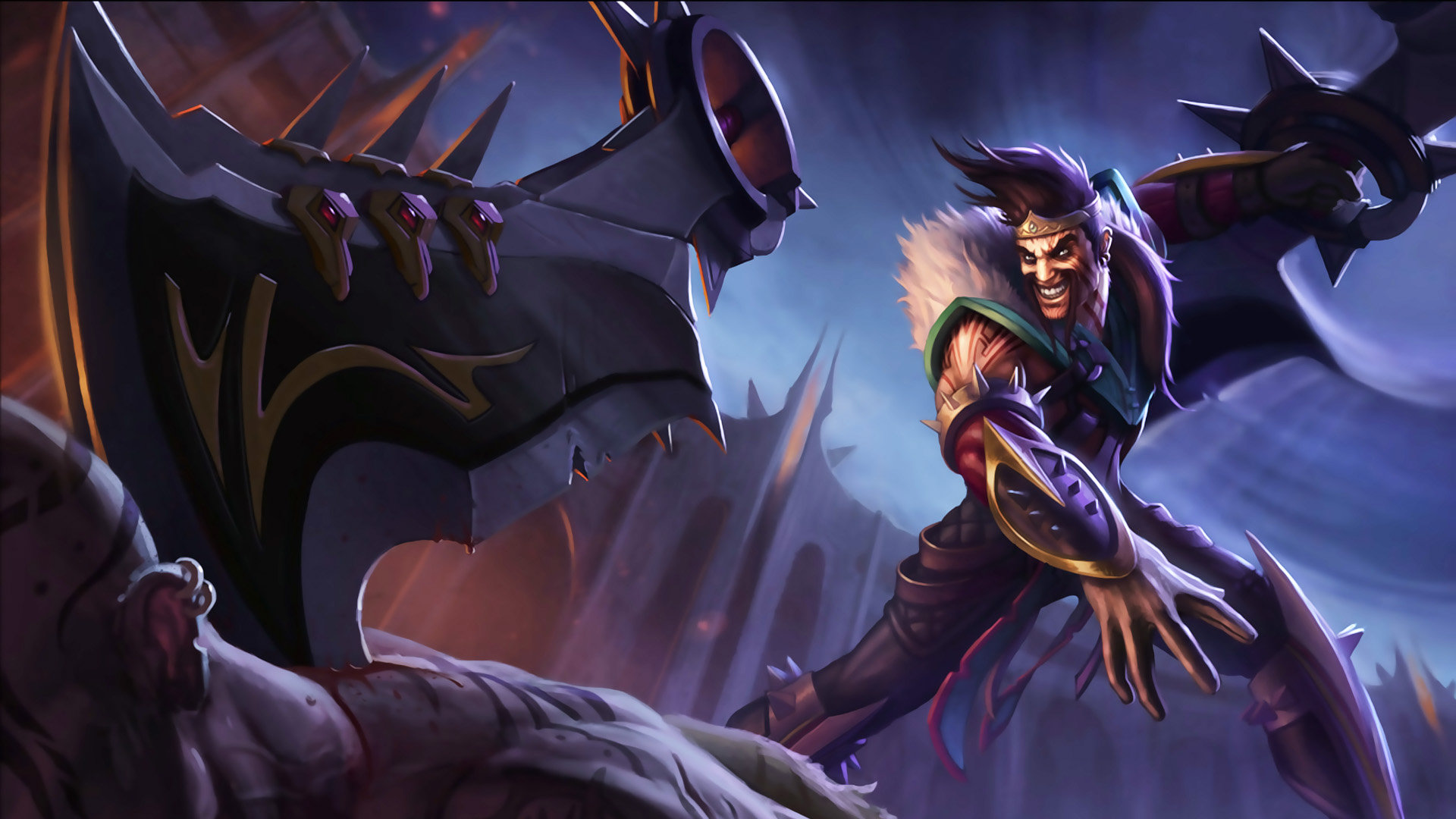 High resolution Draven (League Of Legends) full hd 1920x1080 wallpaper ID:171318 for PC