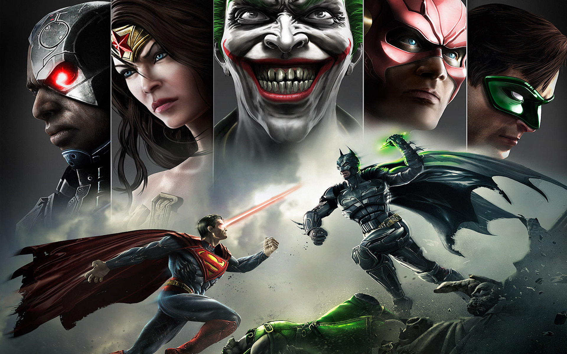Download hd 1920x1200 Injustice: Gods Among Us desktop background ID:385233 for free