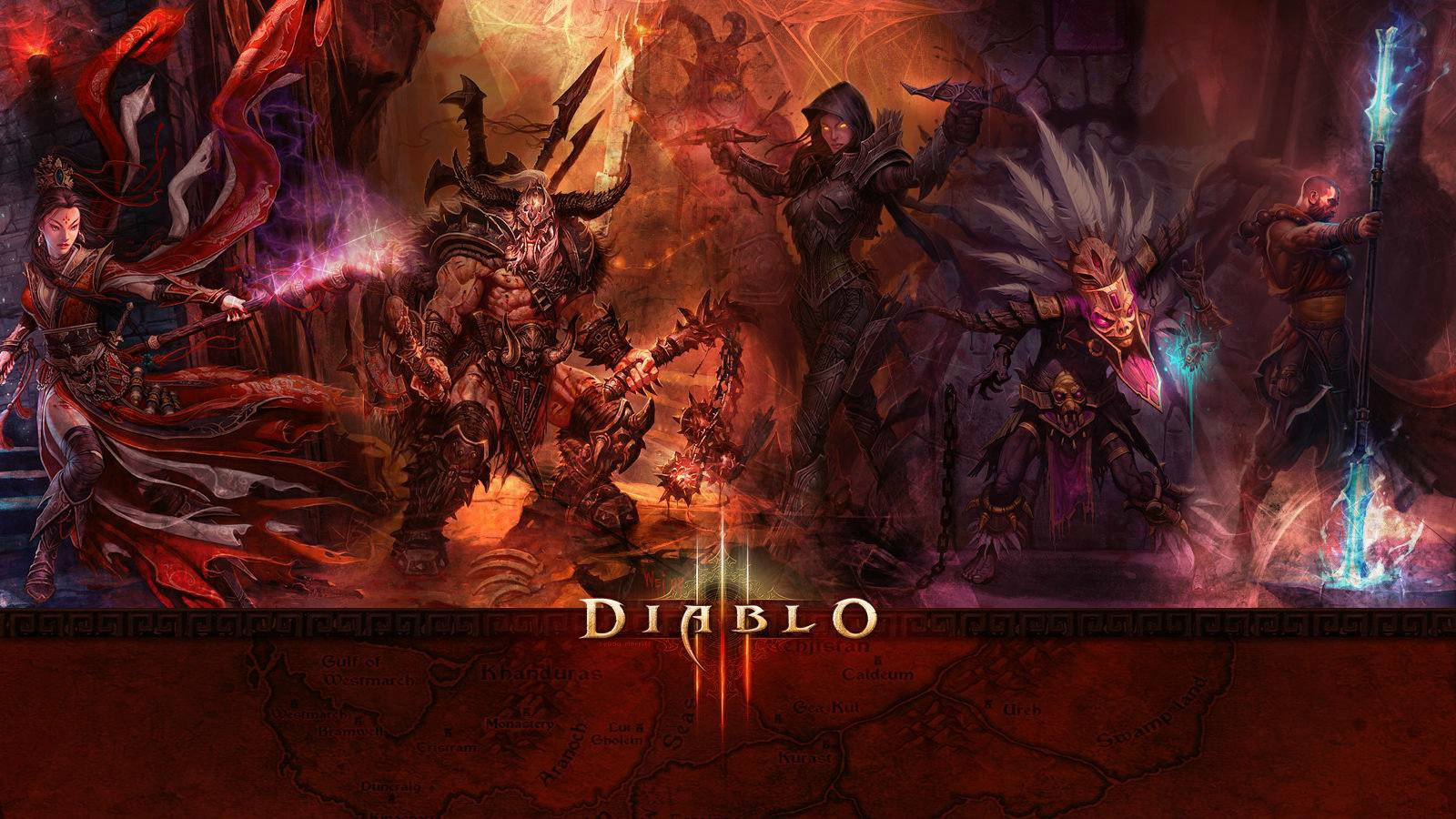 Awesome Diablo 3 free background ID:30927 for hd 1600x900 PC