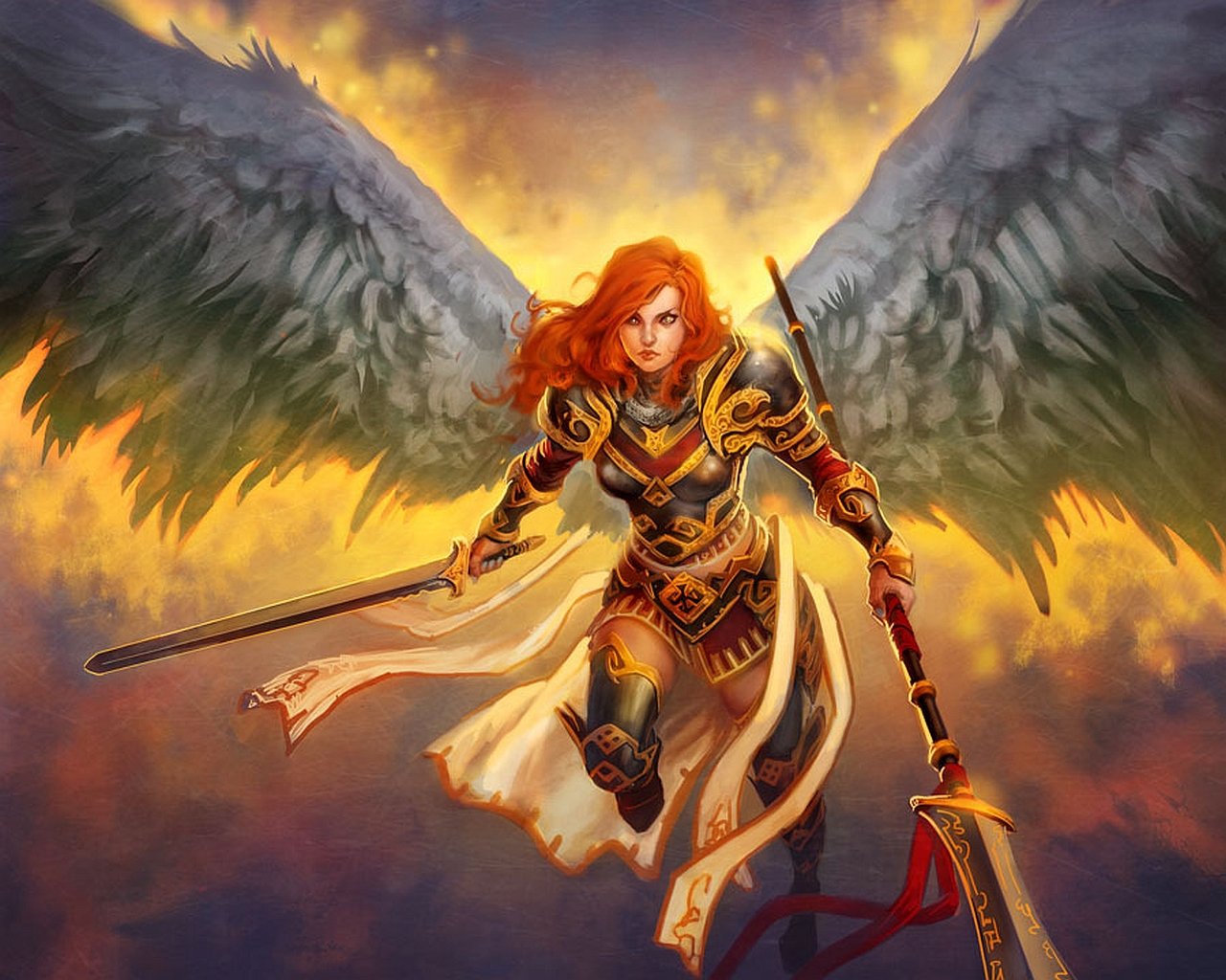Awesome Angel Warrior free background ID:352337 for hd 1280x1024 desktop